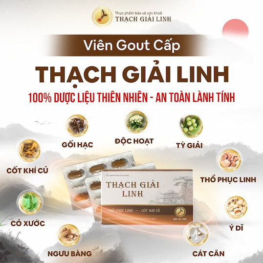 Thạch Giải Linh bào chế với công thức thảo dược an toàn