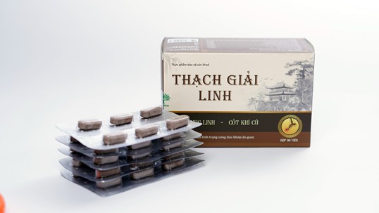 Viên gout cấp Thạch Giải Linh hỗ trợ đào thải acid uric