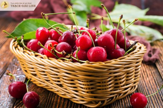 Quả anh đào (cherry) - rất tốt cho người bị bệnh gút