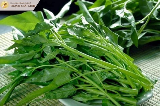 Rau muống chứa nhiều chất xơ, sắt, magie và canxi