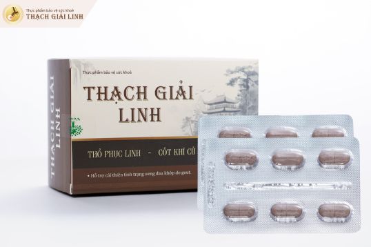 Viên gout Thạch Giải Linh giúp giảm nhanh triệu chứng đau khớp