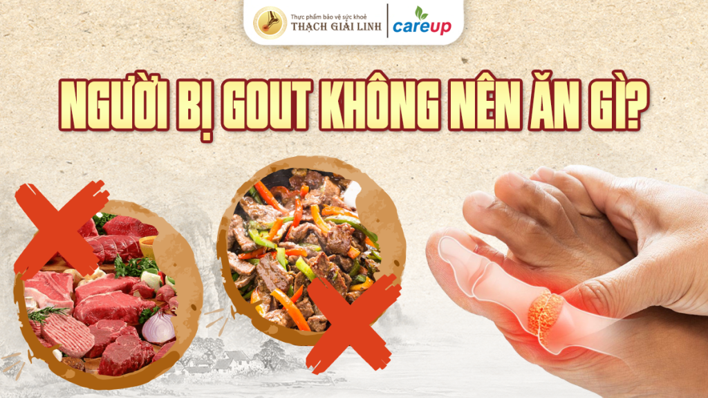 Người bị gout không nên ăn gì?